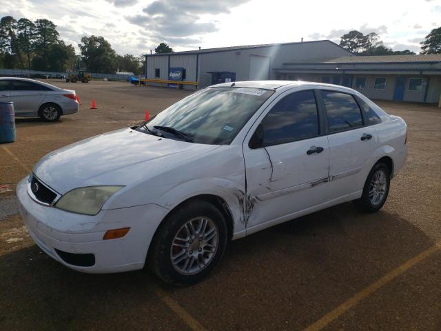 1FAFP34N27W300973 - 2007 FORD FOCUS ZX4 WHITE photo 1