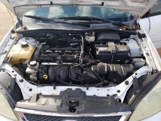 1FAFP34N27W300973 - 2007 FORD FOCUS ZX4 WHITE photo 11