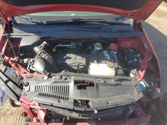 KL4CJFSB6GB581587 - 2016 BUICK ENCORE CONVENIENCE წითელი ფოტო 11