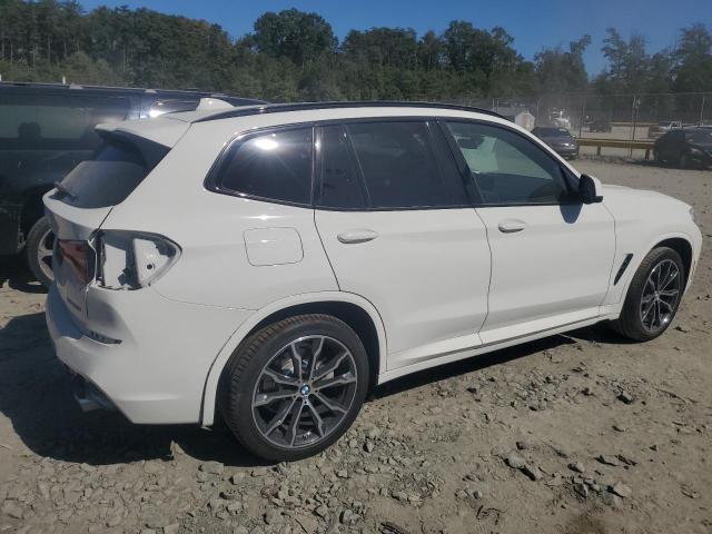 5UXTY5C02L9D50181 - 2020 BMW X3 XDRIVE30I WHITE photo 3