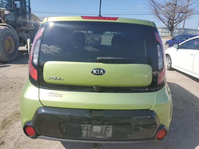 KNDJP3A56G7819270 - 2016 KIA SOUL + GREEN photo 6