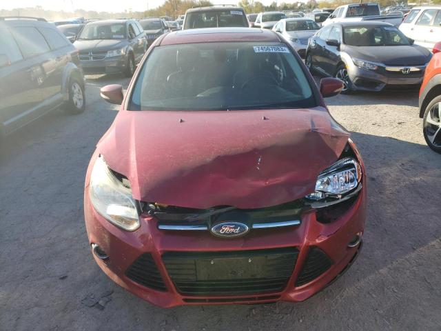 1FAHP3H23CL278423 - 2012 FORD FOCUS SEL RED photo 5