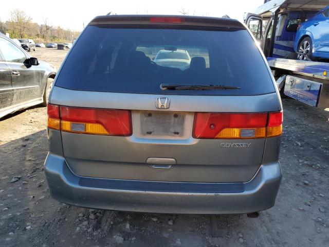 2HKRL18612H518332 - 2002 HONDA ODYSSEY EX GRAY photo 6