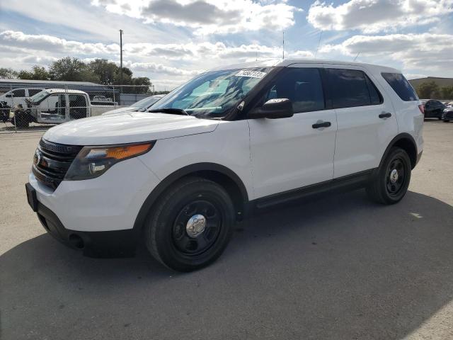 1FM5K8AR7DGB21080 - 2013 FORD EXPLORER POLICE INTERCEPTOR 白色 照片 1