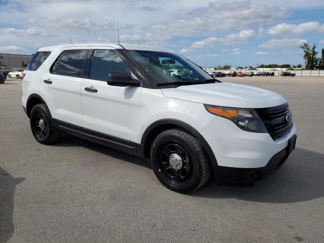 1FM5K8AR7DGB21080 - 2013 FORD EXPLORER POLICE INTERCEPTOR 白色 照片 4