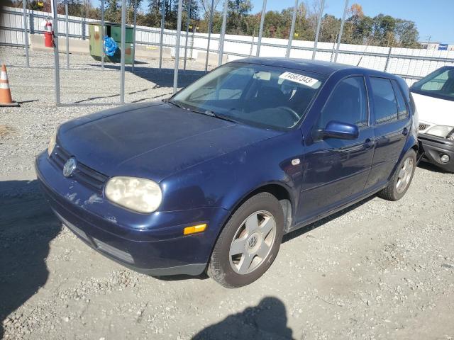 9BWGK61J124054430 - 2002 VOLKSWAGEN GOLF GLS BLUE photo 1