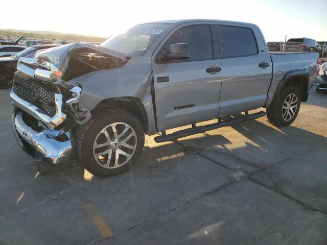 5TFEY5F14MX289683 - 2021 TOYOTA TUNDRA CREWMAX SR5 SILVER photo 1