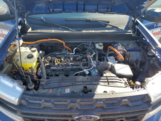 3FTTW8A30RRB06545 - 2024 FORD MAVERICK XL BLUE photo 11