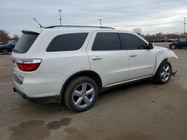 1C4RDJEG5CC336284 - 2012 DODGE DURANGO CITADEL WHITE photo 3