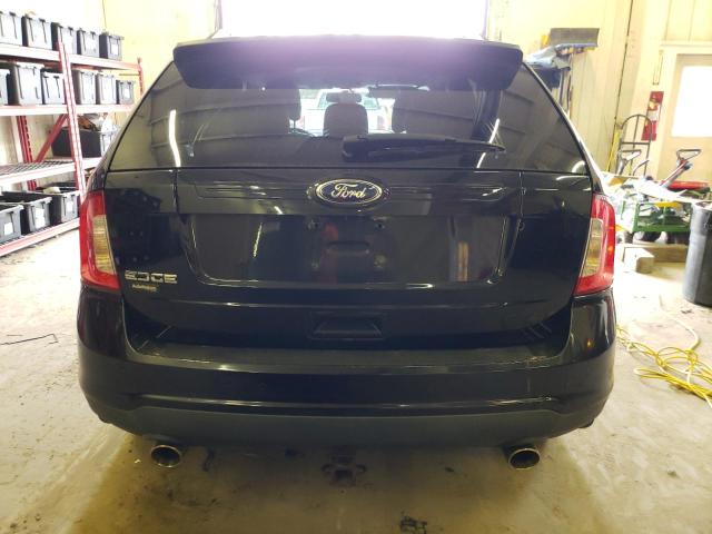 2FMDK3GC3BBB53451 - 2011 FORD EDGE SE BLACK photo 6