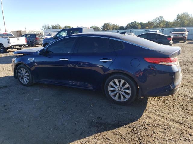 5XXGU4L31HG160298 - 2017 KIA OPTIMA EX BLUE photo 2