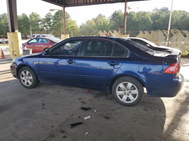 KNAGE123785208966 - 2008 KIA OPTIMA LX BLUE photo 2