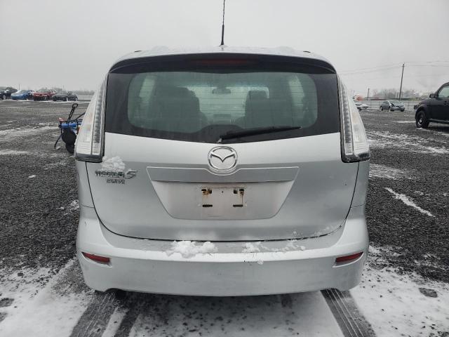 JM1CR293490351289 - 2009 MAZDA 5 SILVER photo 6