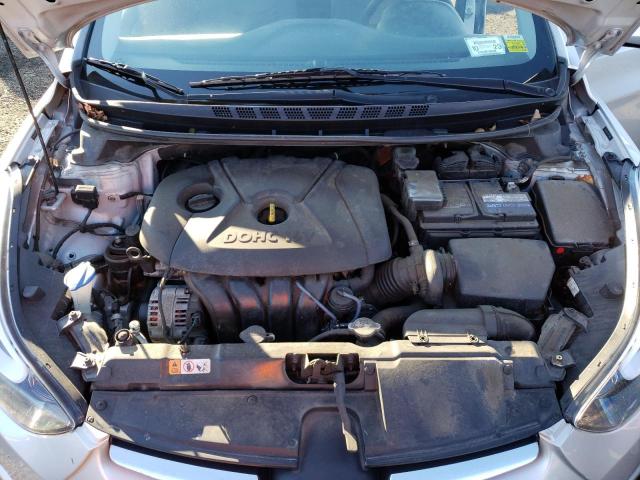 5NPDH4AE3GH733863 - 2016 HYUNDAI ELANTRA SE GRAY photo 11