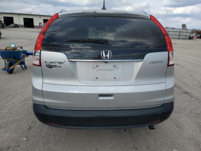 5J6RM4H7XEL072621 - 2014 HONDA CR-V EXL SILVER photo 6