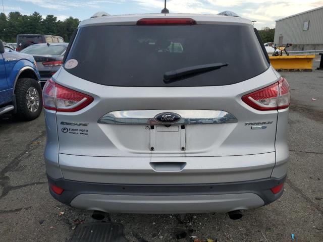 1FMCU9JX6EUC13757 - 2014 FORD ESCAPE TITANIUM SILVER photo 6