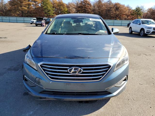 5NPE24AF8FH231170 - 2015 HYUNDAI SONATA SE BLUE photo 5