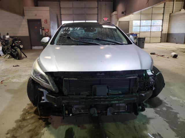 KMHE34L14GA025301 - 2016 HYUNDAI SONATA HYBRID SILVER photo 5