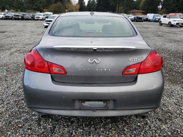 JN1CV6AR8CM676999 - 2012 INFINITI G37 GRAY photo 6