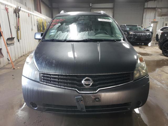 5N1BV28U18N115780 - 2008 NISSAN QUEST S GRAY photo 5