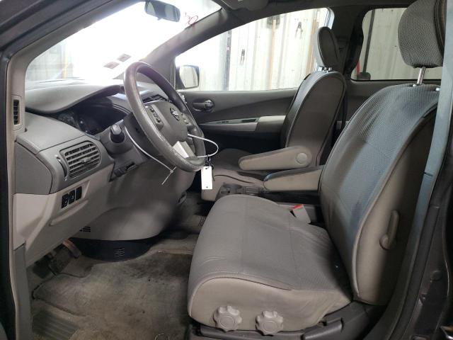 5N1BV28U18N115780 - 2008 NISSAN QUEST S GRAY photo 7