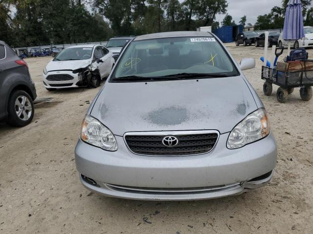 1NXBR32EX5Z449271 - 2005 TOYOTA COROLLA CE SILVER photo 5