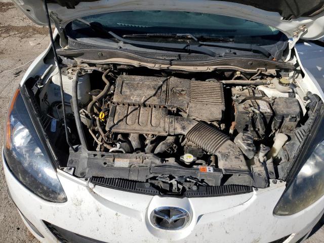 JM1DE1KY7E0171105 - 2014 MAZDA MAZDA2 SPORT WHITE photo 11