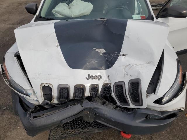 1C4PJMBB9FW546576 - 2015 JEEP CHEROKEE TRAILHAWK WHITE photo 12
