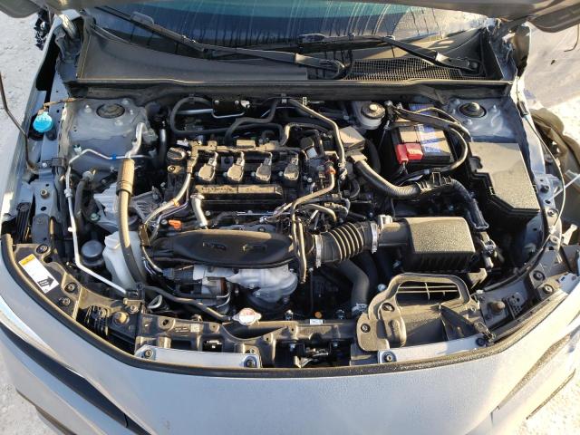 19XFL1H8XNE004993 - 2022 HONDA CIVIC SPORT TOURING GRAY photo 11