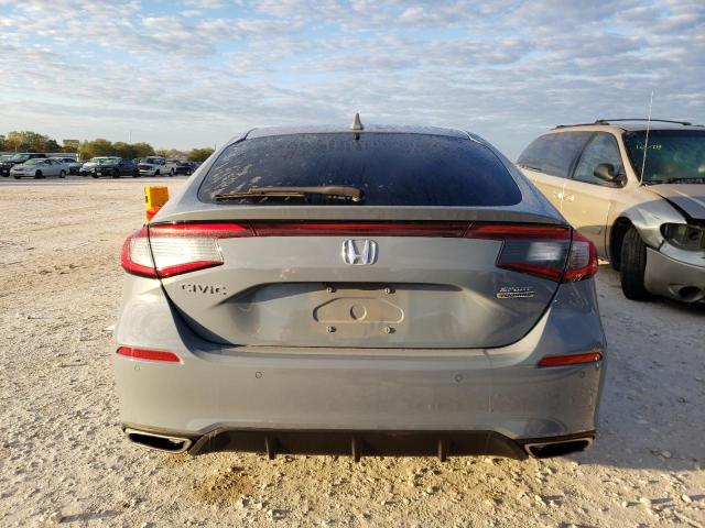 19XFL1H8XNE004993 - 2022 HONDA CIVIC SPORT TOURING GRAY photo 6