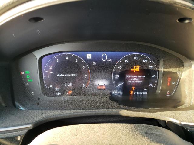 19XFL1H8XNE004993 - 2022 HONDA CIVIC SPORT TOURING GRAY photo 9