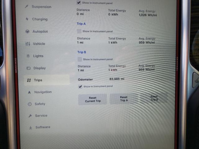 5YJSA1E44GF131208 - 2016 TESLA MODEL S Սպիտակ լուսանկար 9