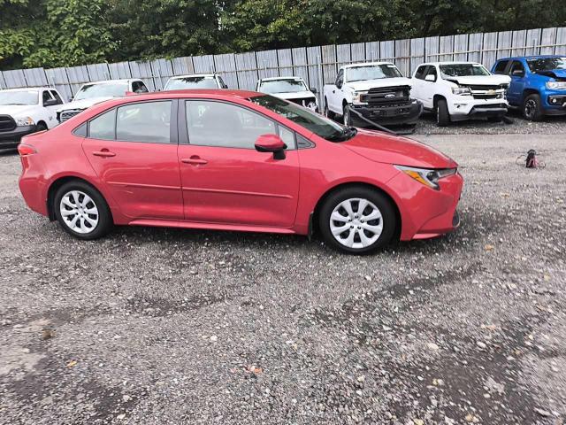JTDEPRAE8LJ105948 - 2020 TOYOTA COROLLA LE 红色 照片 13