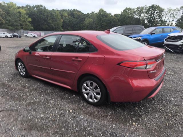 JTDEPRAE8LJ105948 - 2020 TOYOTA COROLLA LE 红色 照片 2