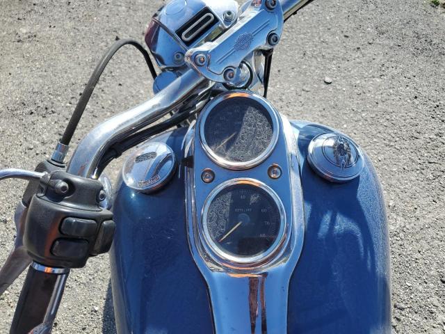 1HD1GNW105K309412 - 2005 HARLEY-DAVIDSON FXDLI BLUE photo 7