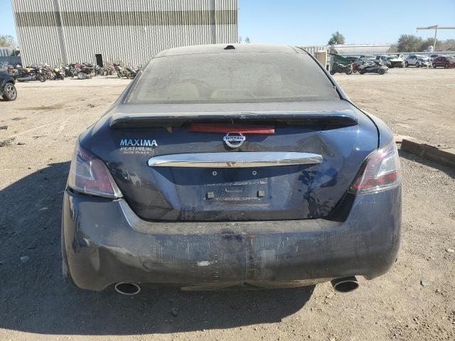 1N4AA5AP7EC908452 - 2014 NISSAN MAXIMA S BLUE photo 6