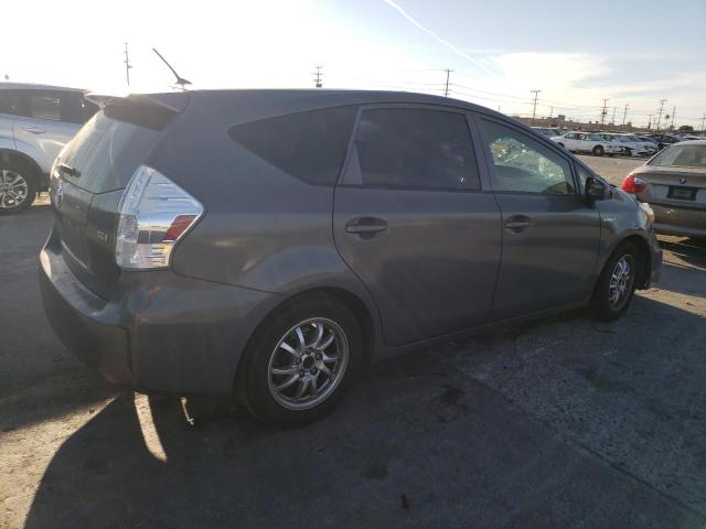 JTDZN3EU6EJ001807 - 2014 TOYOTA PRIUS V GRAY photo 3