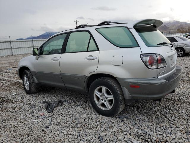 JTJHF10U810232922 - 2001 LEXUS RX 300 SILVER photo 2