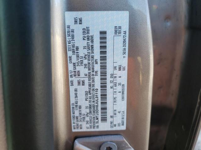 5LMTJ3DH0JUL01110 - 2018 LINCOLN MKC RESERVE Qızıl foto 13