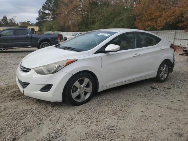 5NPDH4AE5DH229813 - 2013 HYUNDAI ELANTRA GLS WHITE photo 1