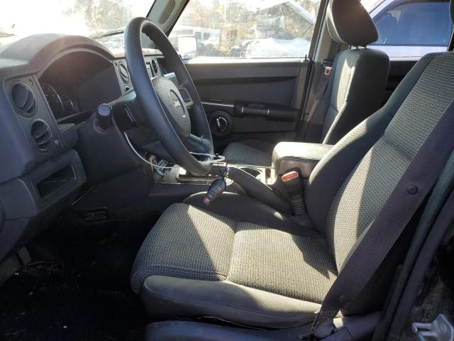 1J4RG4GK6AC128965 - 2010 JEEP COMMANDER SPORT Schwarz Foto 7