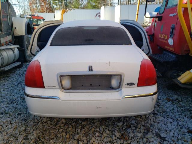 2L1FM88W58X635635 - 2008 LINCOLN TOWN CAR EXECUTIVE WHITE photo 6