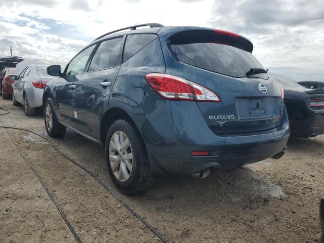 JN8AZ1MU2BW053073 - 2011 NISSAN MURANO S BLUE photo 2