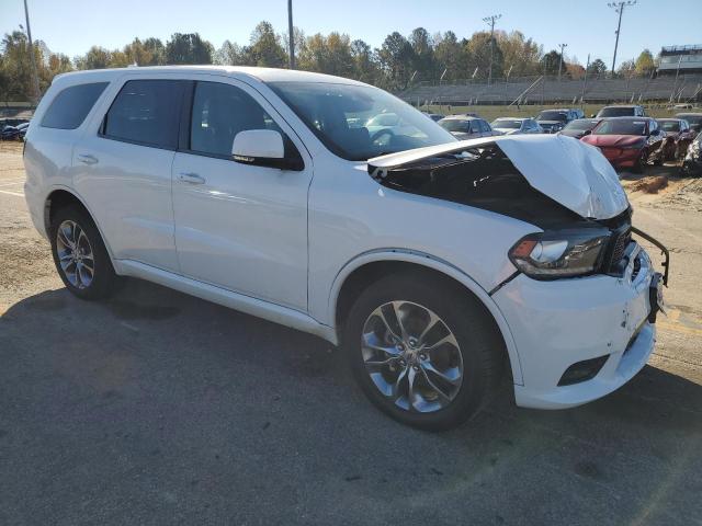 1C4RDJDG6LC260379 - 2020 DODGE DURANGO GT WHITE photo 4