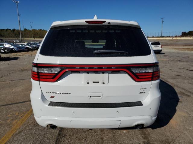 1C4RDJDG6LC260379 - 2020 DODGE DURANGO GT WHITE photo 6