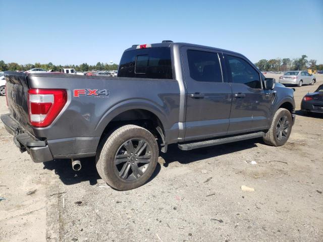 1FTFW1E86NFA42691 - 2022 FORD F150 SUPERCREW GRAY photo 3