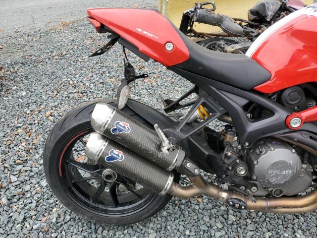 ZDM1RARRXDB068256 - 2013 DUCATI MONSTER 1100 RED photo 6