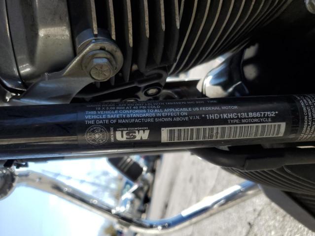 1HD1KHC13LB667752 - 2020 HARLEY-DAVIDSON FLTRX 黑色 照片 10