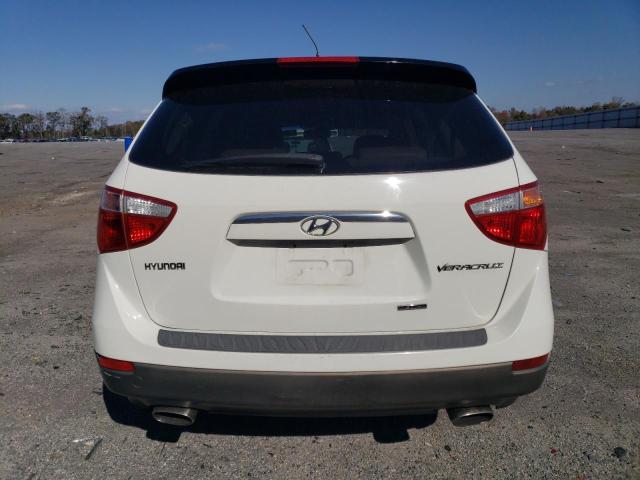 KM8NU73C87U007494 - 2007 HYUNDAI VERACRUZ GLS WHITE photo 6