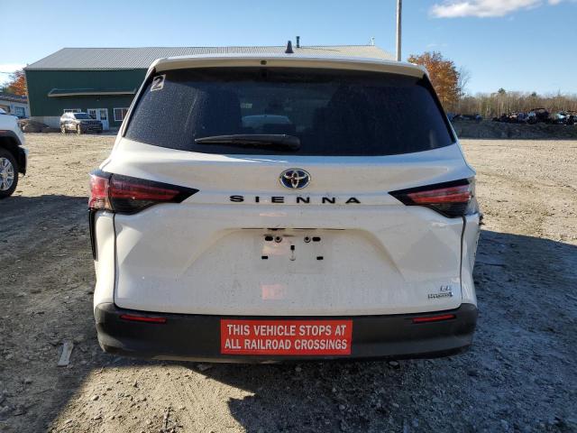 5TDKRKEC8MS045672 - 2021 TOYOTA SIENNA LE WHITE photo 6